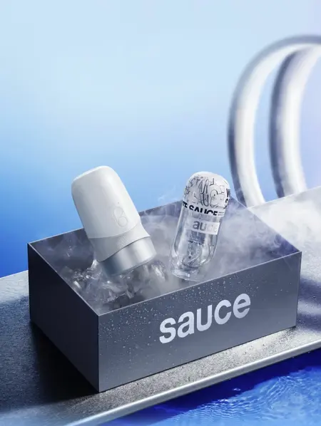 Sauce Extra Sauce White - Automatic Intimate Device with 5D Touch System