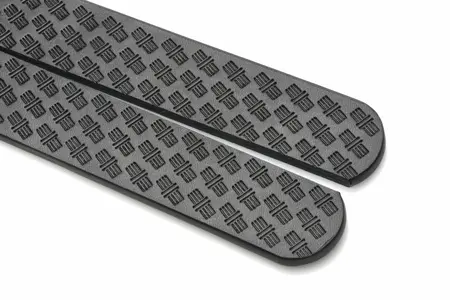 XR Brands Scottish Tawse Black - Vegan Leather Impact Tool, 45 cm