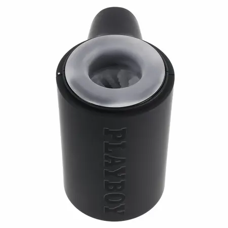 Playboy Come Along Black Dual-Entry Compact Intimate Machine