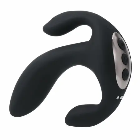 Playboy Triple Threat Black Multi-Motor Intimate Device Silicone