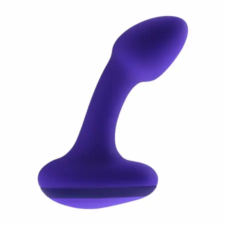 Evolved Novelties Anybody's Plug Purple - Ergonomic Wavy Design Small
