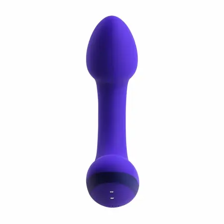 Evolved Novelties Anybody's Plug Purple - Ergonomic Wavy Design Small