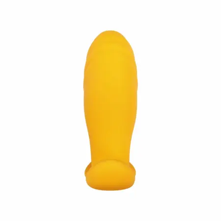 Evolved Novelties Creamsicle Orange Vibrating Anal Plug 12-Speed Remote
