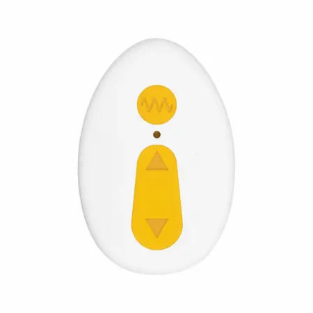 Evolved Novelties Creamsicle Orange Vibrating Anal Plug 12-Speed Remote