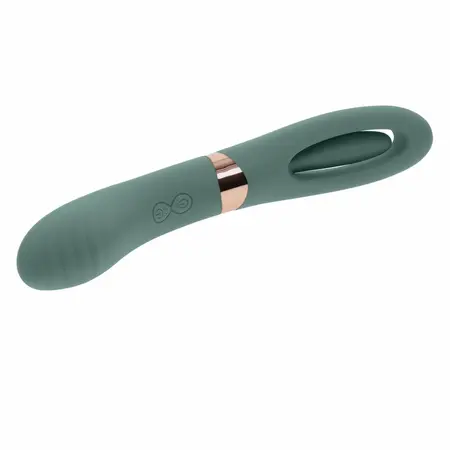 Evolved Novelties Chick Flick Dual-Ended Silicone Device Green