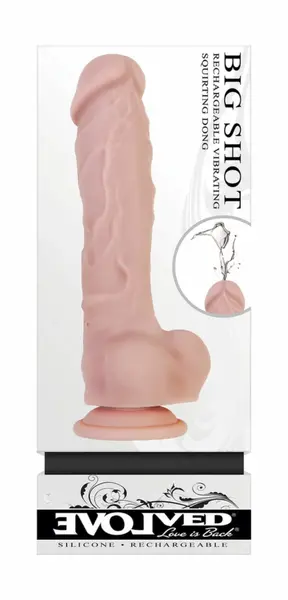 Evolved Novelties Big Shot Intimate Machine Beige, 10 Modes, Suction Base