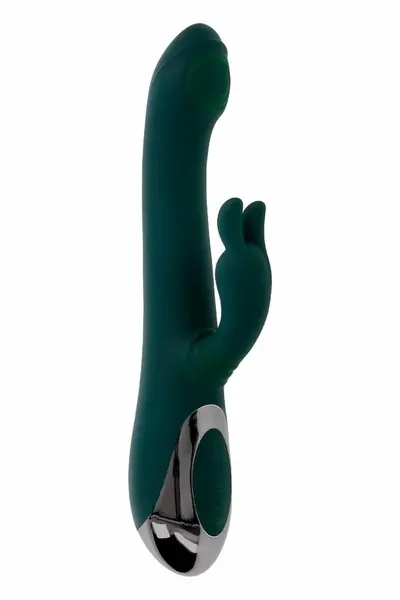 EVOLVED Rabbit Tap Tap Dual-Action Silicone Intimate Machine, 24.9 cm