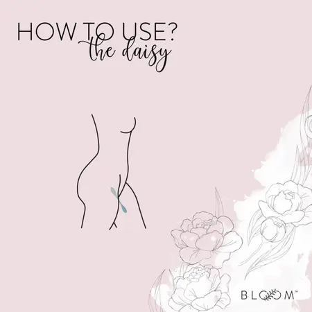 Bloom Daisy Vibrating Egg Green - Silicone, Waterproof, 5 Modes