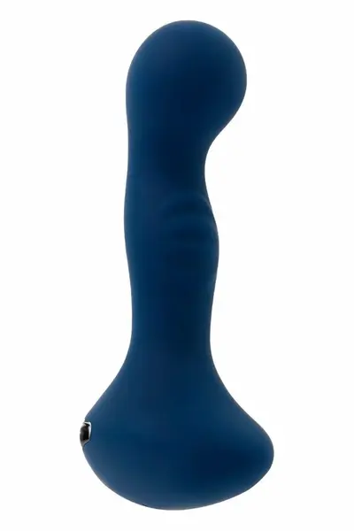 ZERO TOLERANCE BLUE OASIS Vibrating Silicone Plug 10 Modes 12.3cm Blue