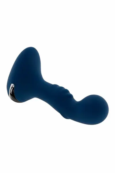 ZERO TOLERANCE BLUE OASIS Vibrating Silicone Plug 10 Modes 12.3cm Blue