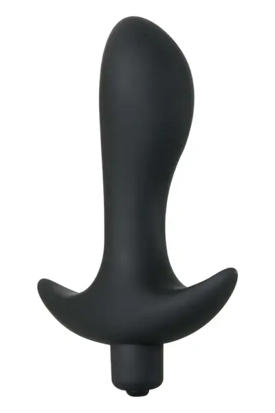 SELOPA P-SPOT TRAINER Silicone Vibrating Plug 12.7cm Black