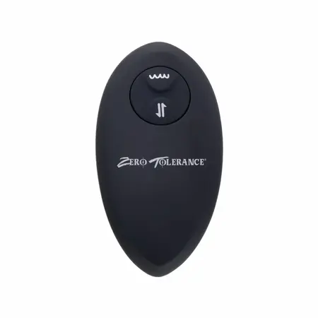 Zero Tolerance Striker Anal Vibe Silicone Intimate Machine Black USB