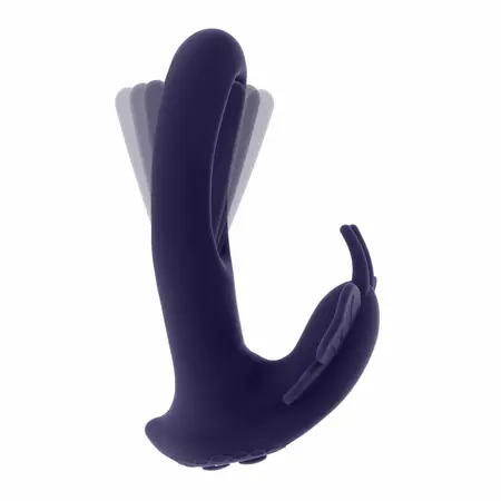Evolved Lord of the Wings Intimate Device with Remote, Pink, 30m Range