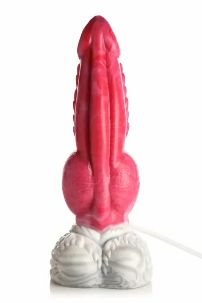 XR Brands Resurrector Phoenix Silicone Intimate Device Red/White 22cm