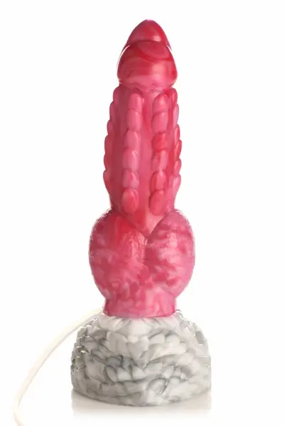 XR Brands Resurrector Phoenix Silicone Intimate Device Red/White 22cm