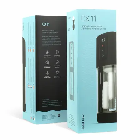 CRUIZR CX11 Intimate Device with Heating, Stroking & Vibration System