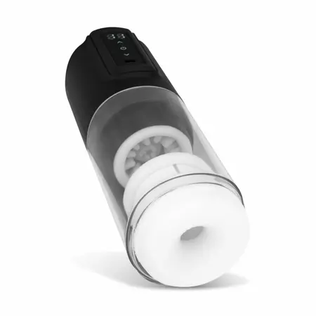 CRUIZR CX10 Intimate Machine with Thrust, Rotation & Vibration, Black
