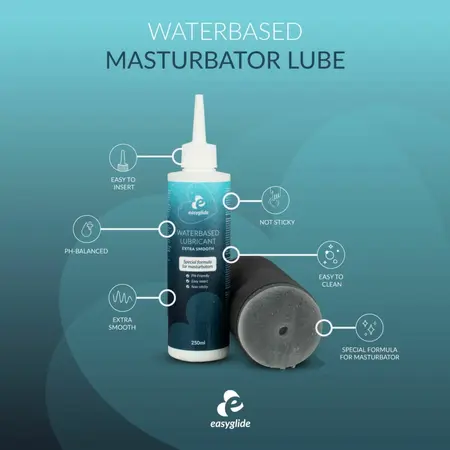 EasyGlide Extra Smooth Intimate Gel 250ml - Lubricant for Devices