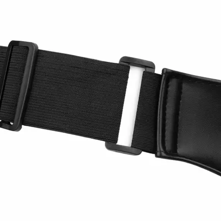 Fetish Collection Vibrating Strap-On System Black Adjustable Set