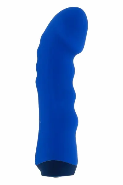 SELOPA Blue Banger Intimate Silicone Vibrator with Gem Control, 13.6 cm