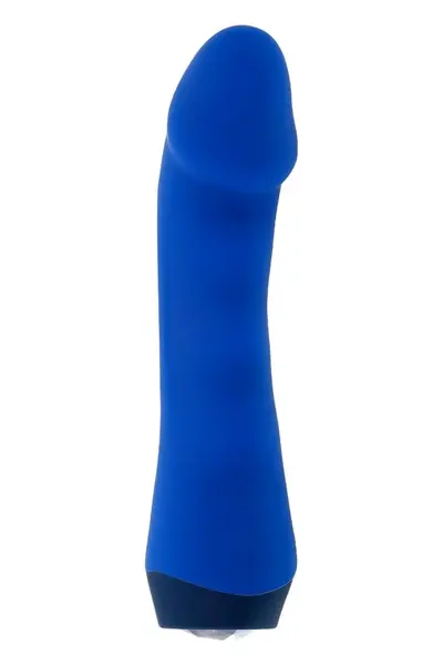 SELOPA Blue Banger Intimate Silicone Vibrator with Gem Control, 13.6 cm