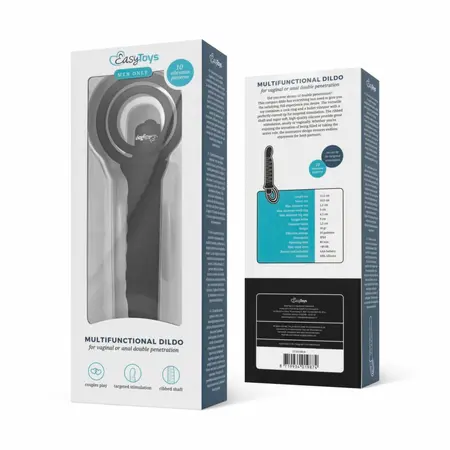 Men Only Vibrating Intimate Machine with Dual Rings and Bullet Vibrator