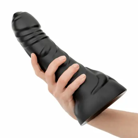 BUTTR Black Hawk Curved Model with Textured Surface, Black, Large Size