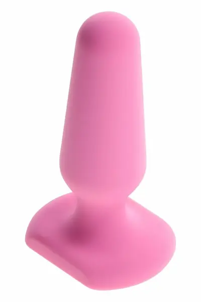 Petite Plug малък силиконов анален разширител, черен, 7,3 см