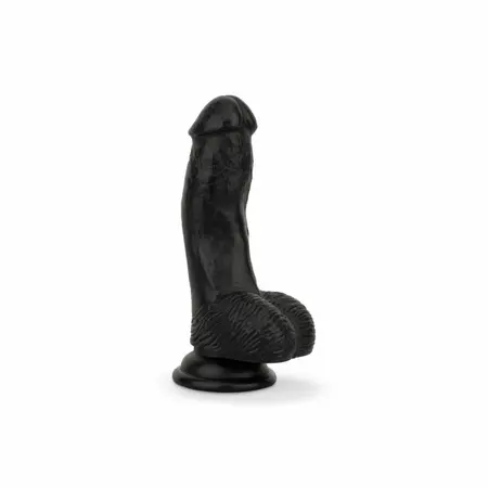 EasyToys Silicone Black Intimate Model with Base 12 cm