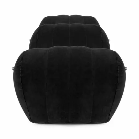 Bedroom Fantasies The Lounger Inflatable Support Bench Black Ergonomic