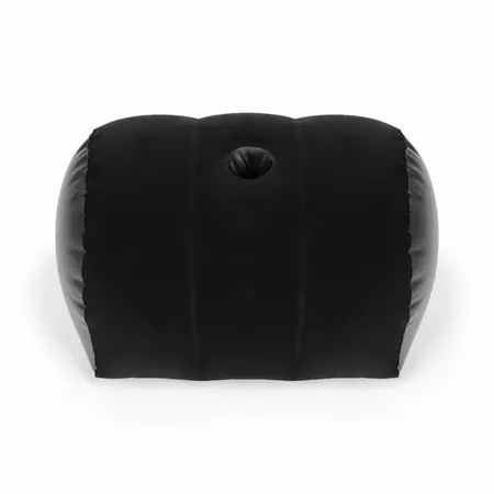 Bedroom Fantasies Straddler Inflatable Support Pillow Black Ergonomic