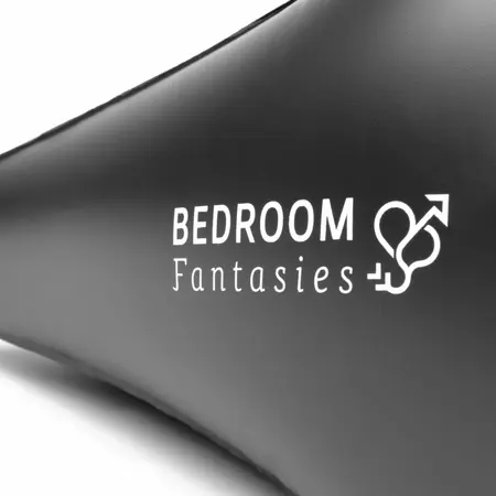 Bedroom Fantasies The Droplet Inflatable Support Cushion Black PVC