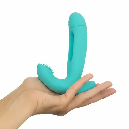 Good Vibes Only Gina G-spot Flapping Vibrator, 10 Modes, Pink