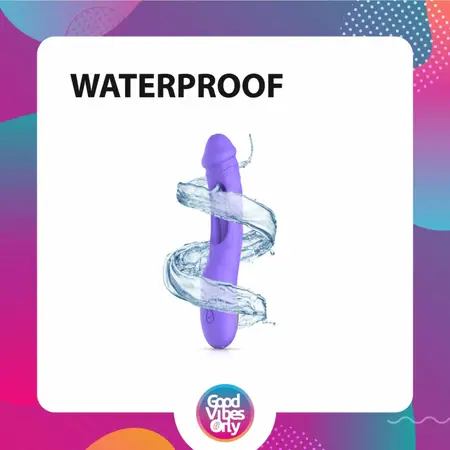 Good Vibes Only Flax Intimate Machine Silicone 7-Mode Vibrator G-Spot