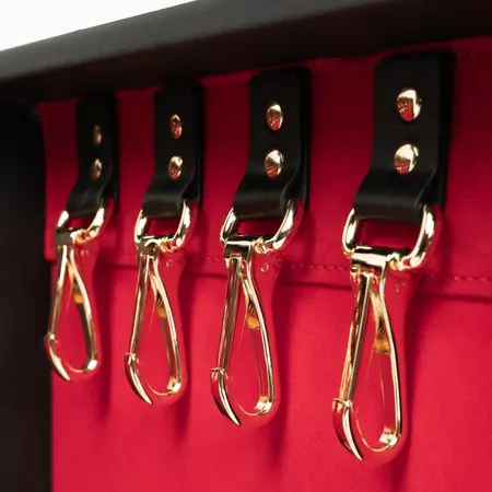 Bedroom Fantasies Locker Collection 11-Piece PU Leather Bondage Set