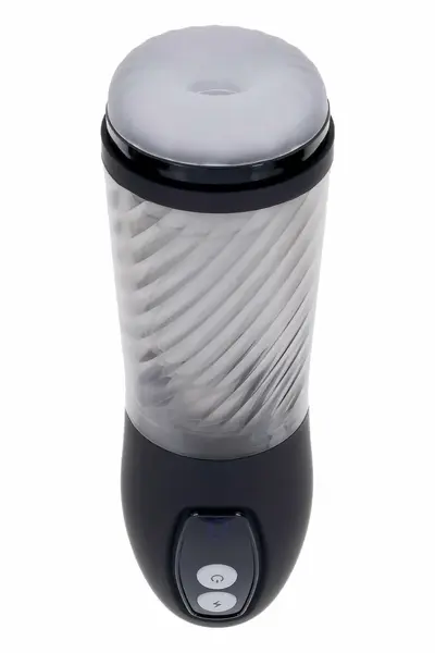PLAYBOY WHIRLWIND Intimate Thrusting & Spinning Device, USB-C, Black