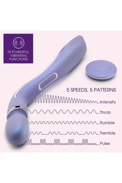 Wellness Eternal Wand Lavender - Flexible Silicone Massage Device