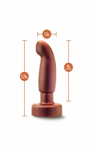 Blush Novelties Anal Adventures Matrix Bionic Plug Remote Copper