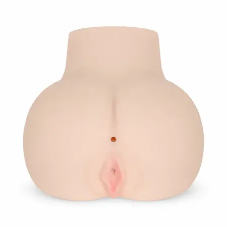 Friend With Benefits Intimate Device with Bullet Vibrator, Dual Entry, Beige