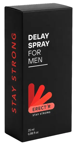 ERECTR Delay Spray 25 ml - Gentle Sensitivity Control Formula