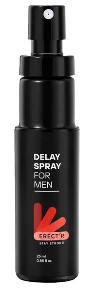 ERECTR Delay Spray 25 ml - Gentle Sensitivity Control Formula