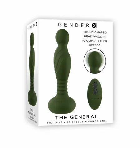 Evolved The General Dual Motor Intimate Device with Remote Control Black