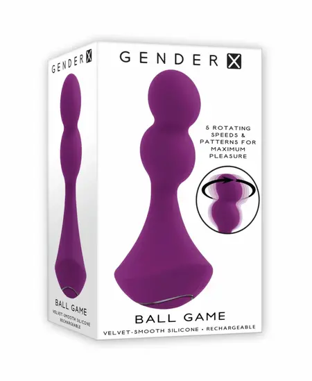Ball Game въртящ се вибратор, силиконов, USB