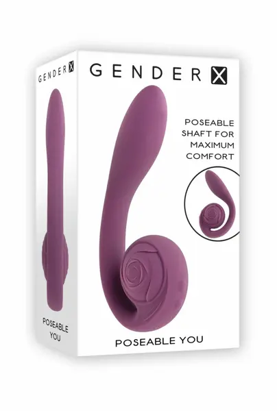 Evolved Poseable You Dual Motor Intimate Device, Flexible Silicone