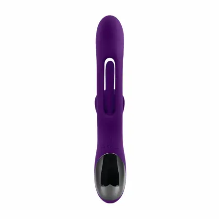 Evolved The Thrill Rechargeable Silicone Massager Purple, 14 Modes