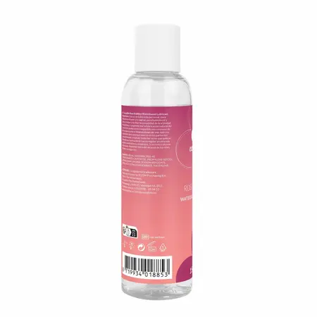 EasyGlide Rose Bubbles Water-Based Lubricant 150ml, pH-Balanced Formula