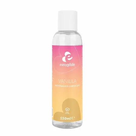 EasyGlide Vanilla Water-Based Lubricating Gel 150ml - Skin-Friendly Formula