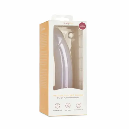 Dream Toys Mermaid Glitter Intimate Machine 19 cm - Flexible Jelly Model