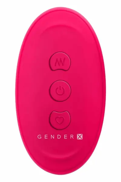 GENDER X All About The Bass Remote-Controlled Vibrating System, Black