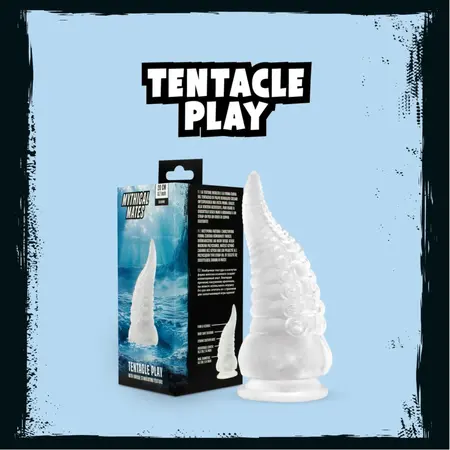 Mythical Mates Tentacle Play Jelly Intimate Machine 22cm Transparent